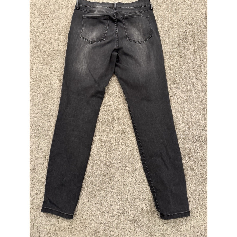 Mott And Bow 28/28 Mid Rise Skinny Black Jeans (M) - Picture 2 of 6